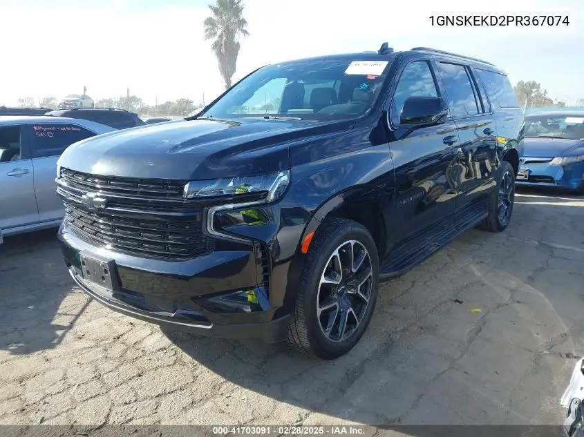 2023 Chevrolet Suburban 4Wd Rst VIN: 1GNSKEKD2PR367074 Lot: 41703091