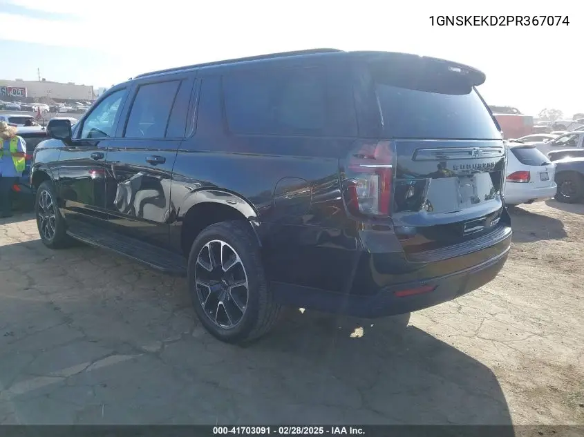 2023 Chevrolet Suburban 4Wd Rst VIN: 1GNSKEKD2PR367074 Lot: 41703091