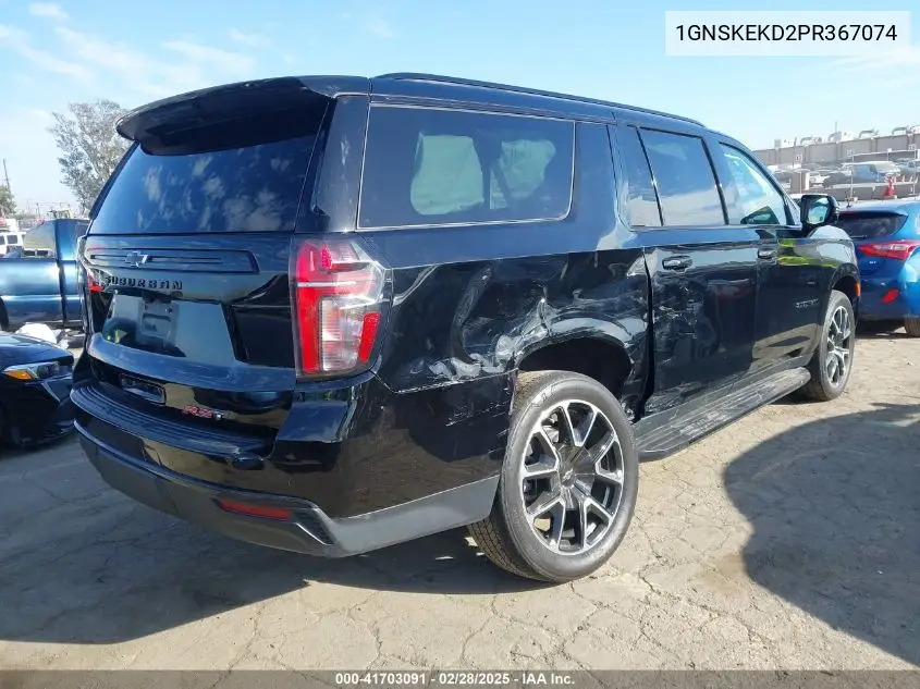 2023 Chevrolet Suburban 4Wd Rst VIN: 1GNSKEKD2PR367074 Lot: 41703091