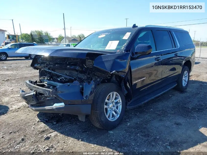 2024 Chevrolet Suburban 4Wd Ls VIN: 1GNSKBKD1RR153470 Lot: 42247140
