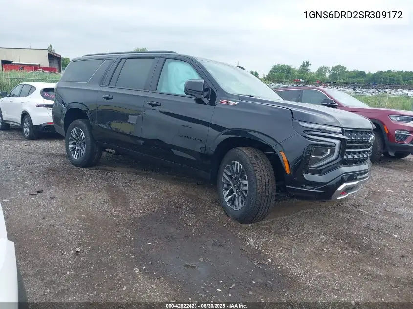 2025 Chevrolet Suburban 4Wd Z71 VIN: 1GNS6DRD2SR309172 Lot: 42622423