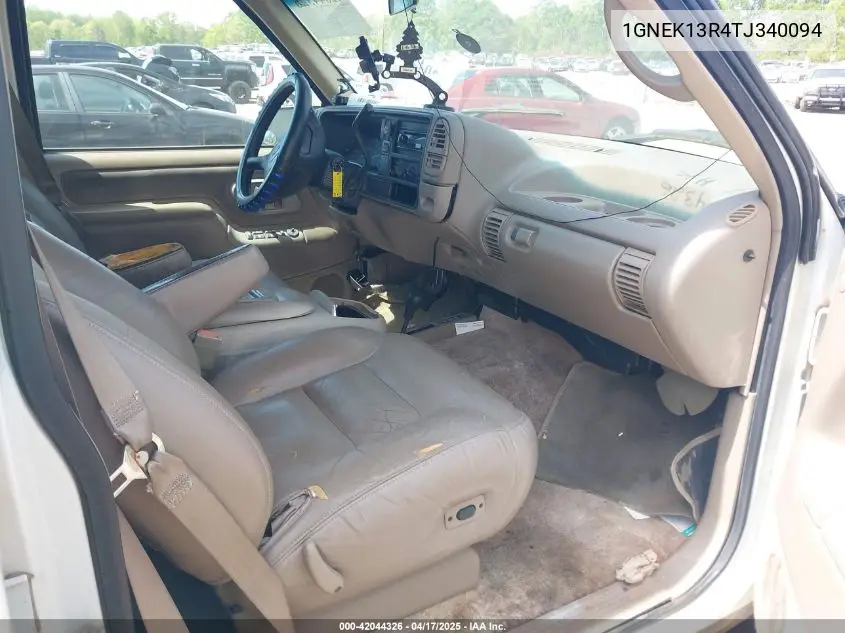1996 Chevrolet Tahoe K1500 VIN: 1GNEK13R4TJ340094 Lot: 42044326