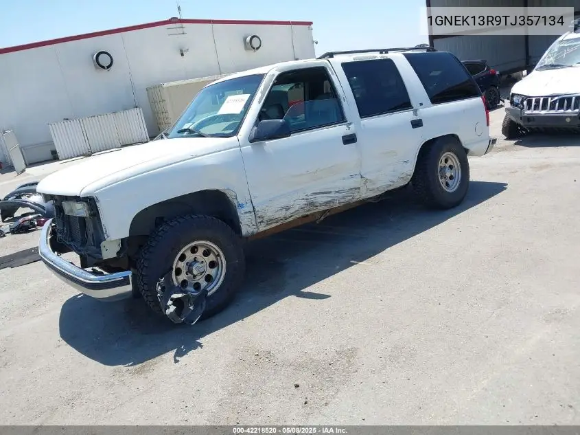 1996 Chevrolet Tahoe K1500 VIN: 1GNEK13R9TJ357134 Lot: 42218520