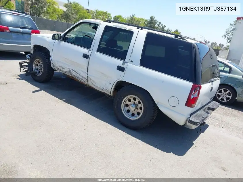 1996 Chevrolet Tahoe K1500 VIN: 1GNEK13R9TJ357134 Lot: 42218520