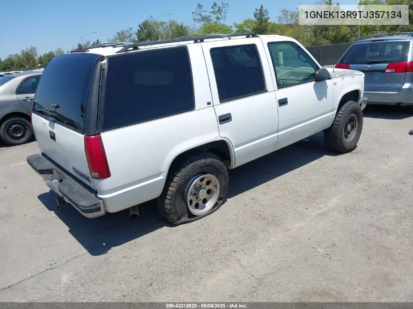 1996 Chevrolet Tahoe K1500 VIN: 1GNEK13R9TJ357134 Lot: 42218520