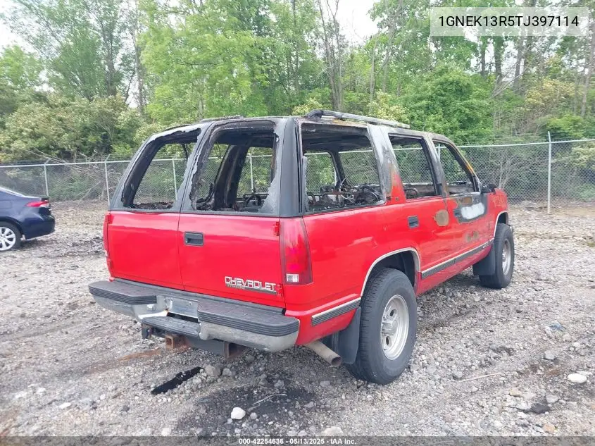 1996 Chevrolet Tahoe K1500 VIN: 1GNEK13R5TJ397114 Lot: 42254636