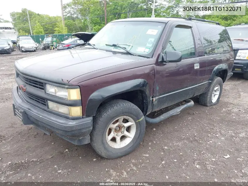 1996 Chevrolet Tahoe K1500 VIN: 3GNEK18R1TG132071 Lot: 42397004