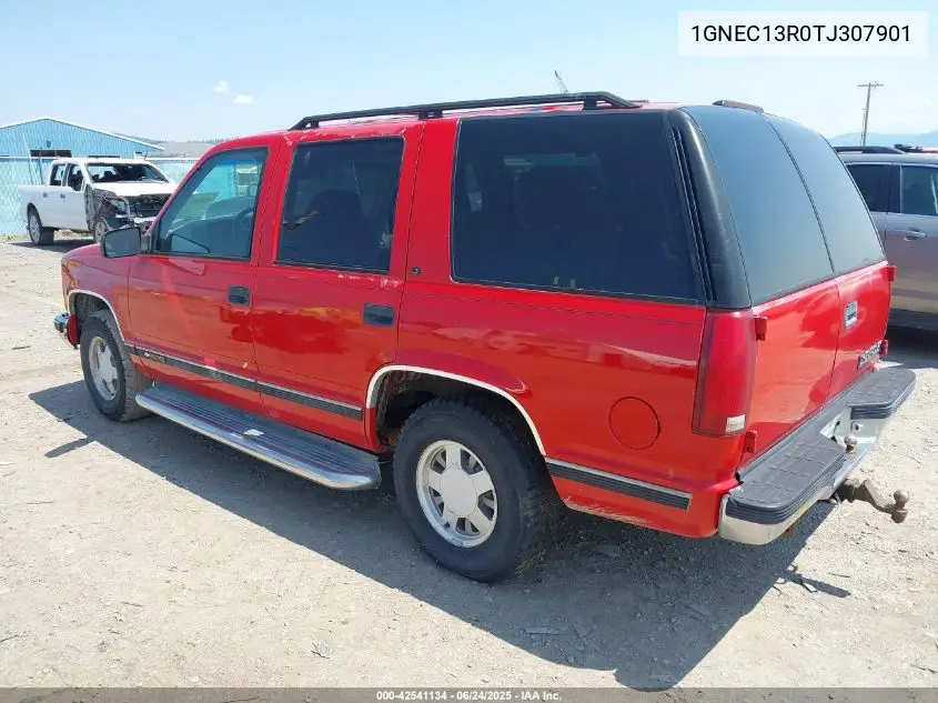 1996 Chevrolet Tahoe C1500 VIN: 1GNEC13R0TJ307901 Lot: 42541134