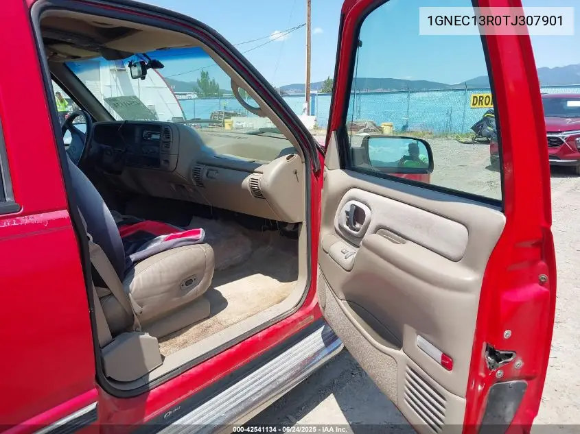 1996 Chevrolet Tahoe C1500 VIN: 1GNEC13R0TJ307901 Lot: 42541134