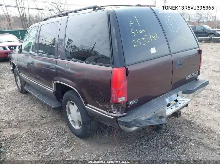 1997 Chevrolet Tahoe Ls VIN: 1GNEK13R5VJ395365 Lot: 42015206