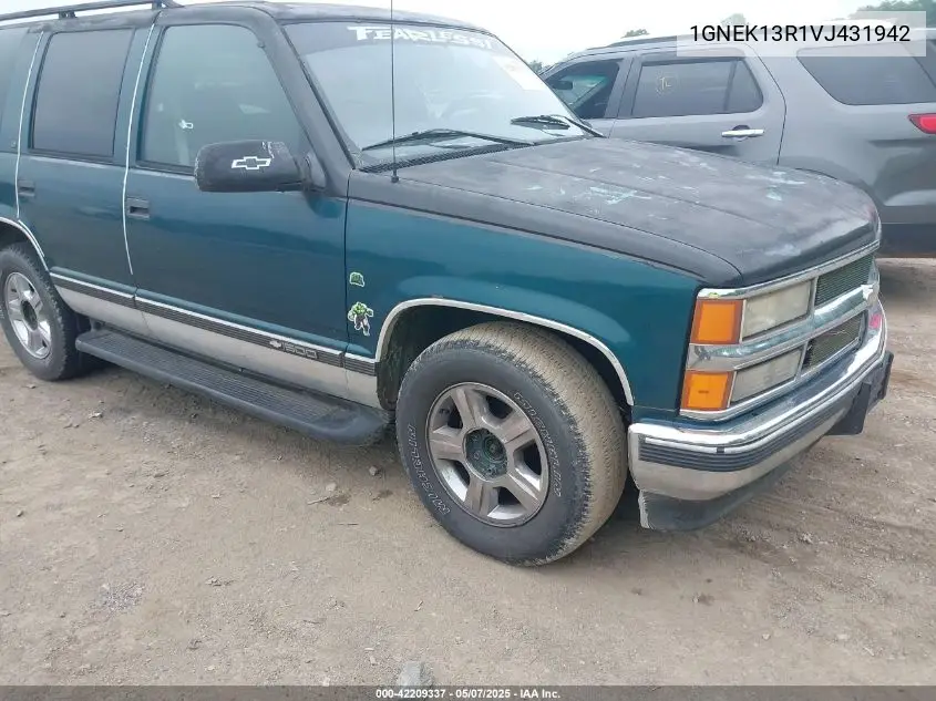 1997 Chevrolet Tahoe Ls VIN: 1GNEK13R1VJ431942 Lot: 42209337