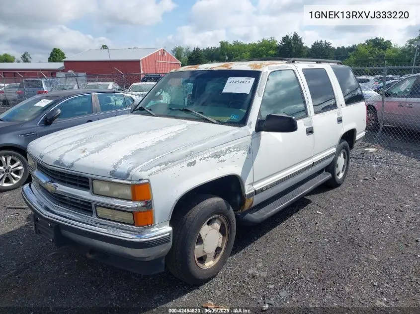 1997 Chevrolet Tahoe Ls VIN: 1GNEK13RXVJ333220 Lot: 42454823