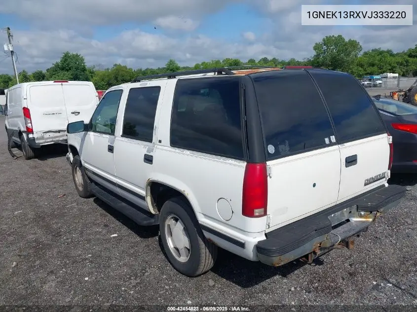 1997 Chevrolet Tahoe Ls VIN: 1GNEK13RXVJ333220 Lot: 42454823