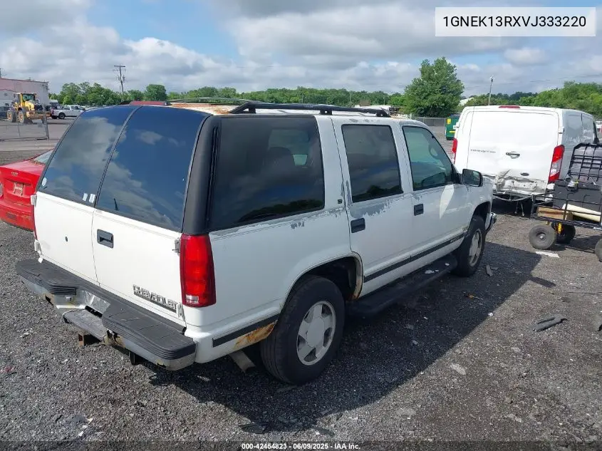 1997 Chevrolet Tahoe Ls VIN: 1GNEK13RXVJ333220 Lot: 42454823