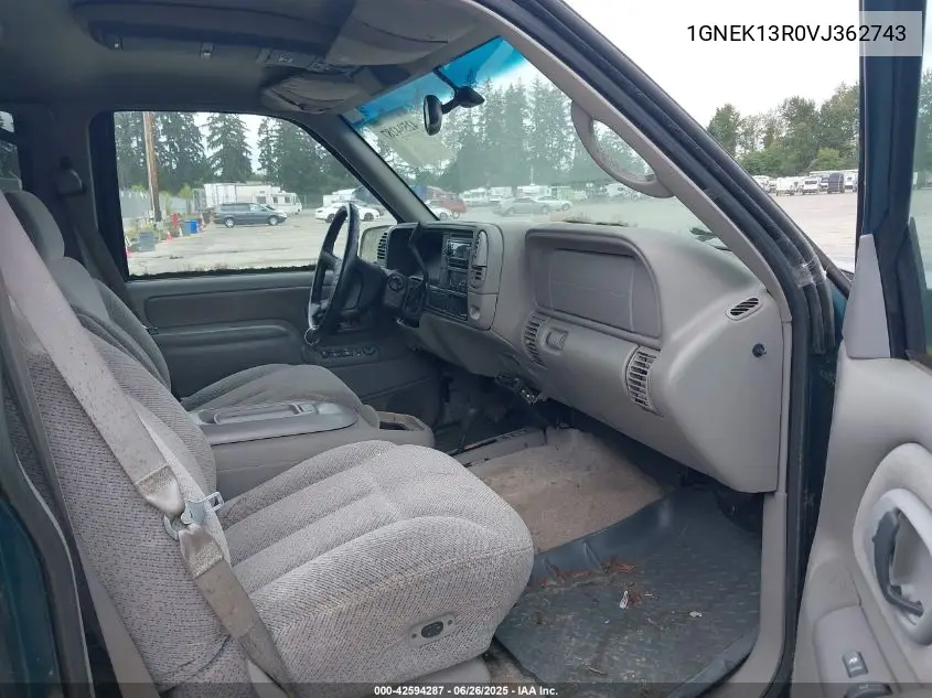 1997 Chevrolet Tahoe Ls VIN: 1GNEK13R0VJ362743 Lot: 42594287