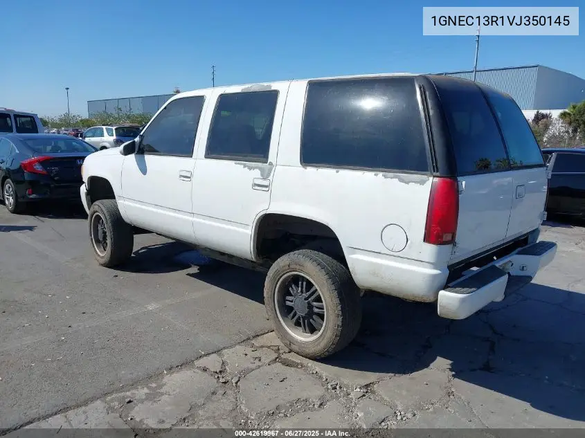 1997 Chevrolet Tahoe Ls VIN: 1GNEC13R1VJ350145 Lot: 42619967
