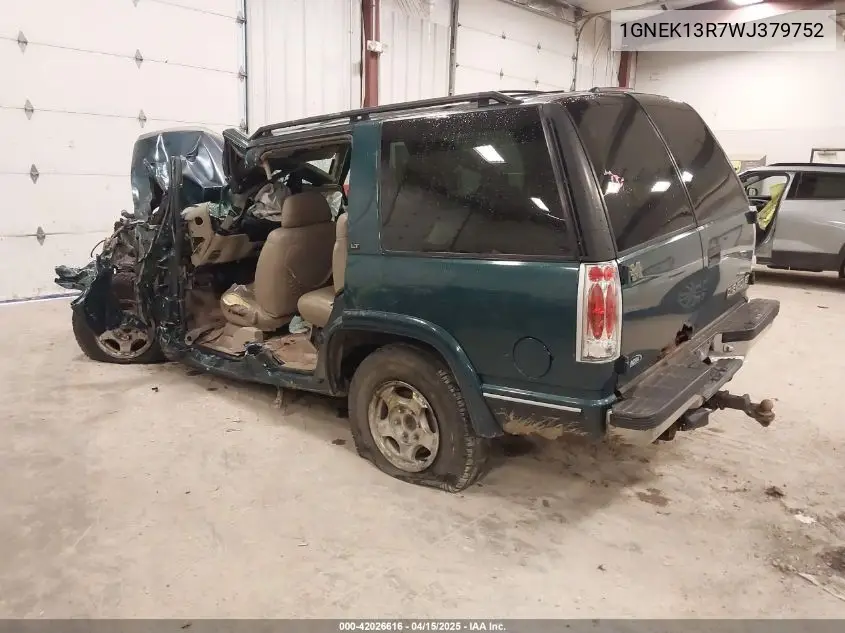 1998 Chevrolet Tahoe Ls VIN: 1GNEK13R7WJ379752 Lot: 42026616