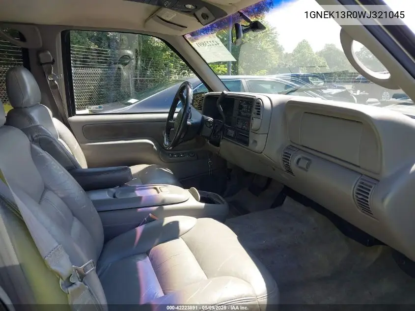 1998 Chevrolet Tahoe Ls VIN: 1GNEK13R0WJ321045 Lot: 42223891