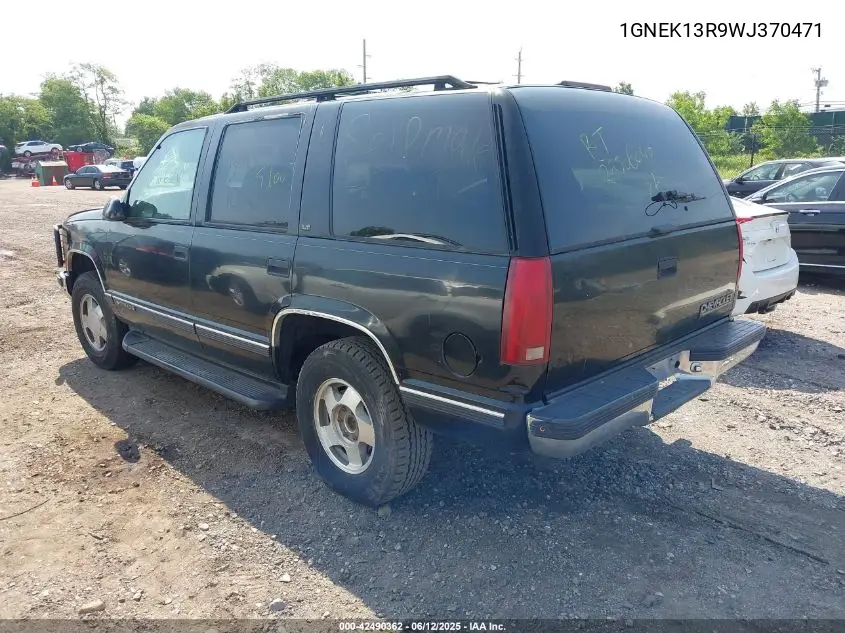 1998 Chevrolet Tahoe Ls VIN: 1GNEK13R9WJ370471 Lot: 42490362