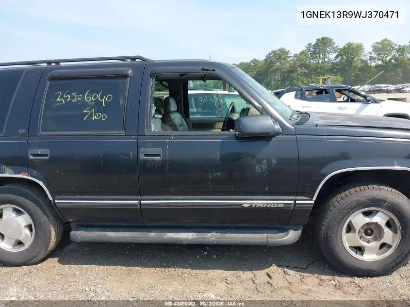 1998 Chevrolet Tahoe Ls VIN: 1GNEK13R9WJ370471 Lot: 42490362