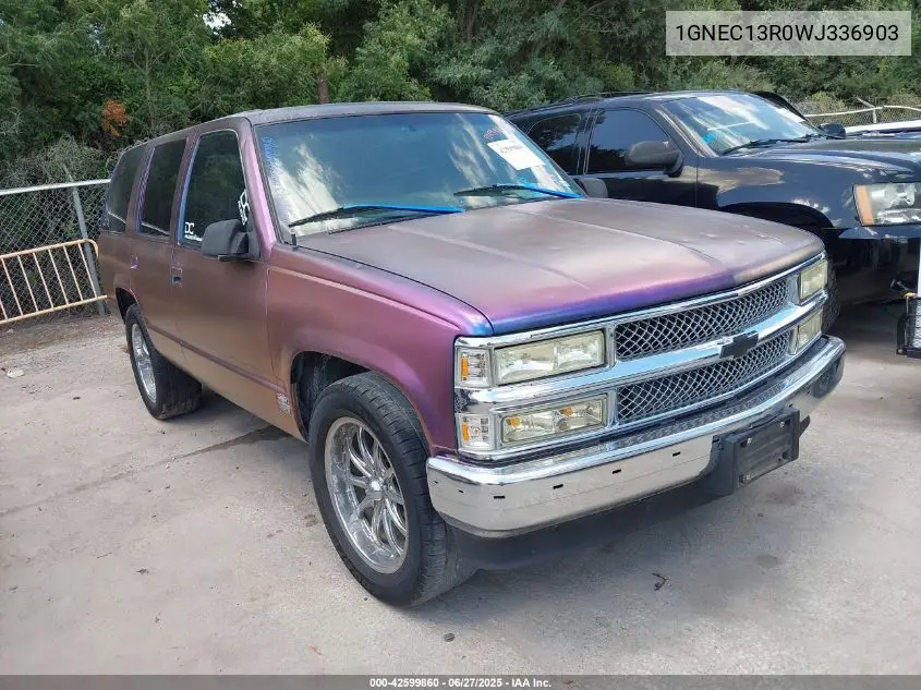 1998 Chevrolet Tahoe Ls VIN: 1GNEC13R0WJ336903 Lot: 42599860