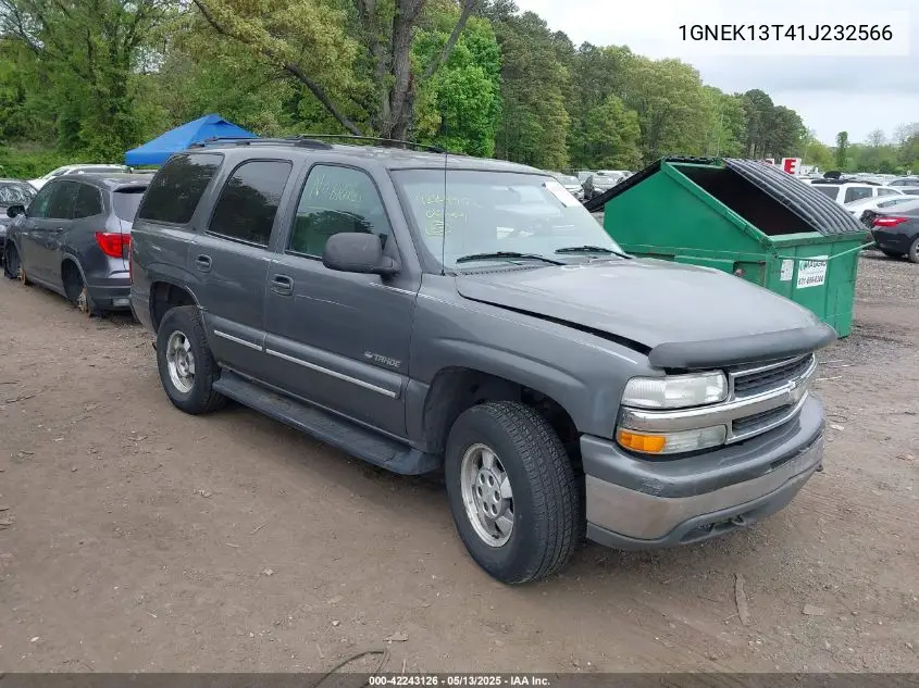 2001 Chevrolet Tahoe Lt VIN: 1GNEK13T41J232566 Lot: 42243126