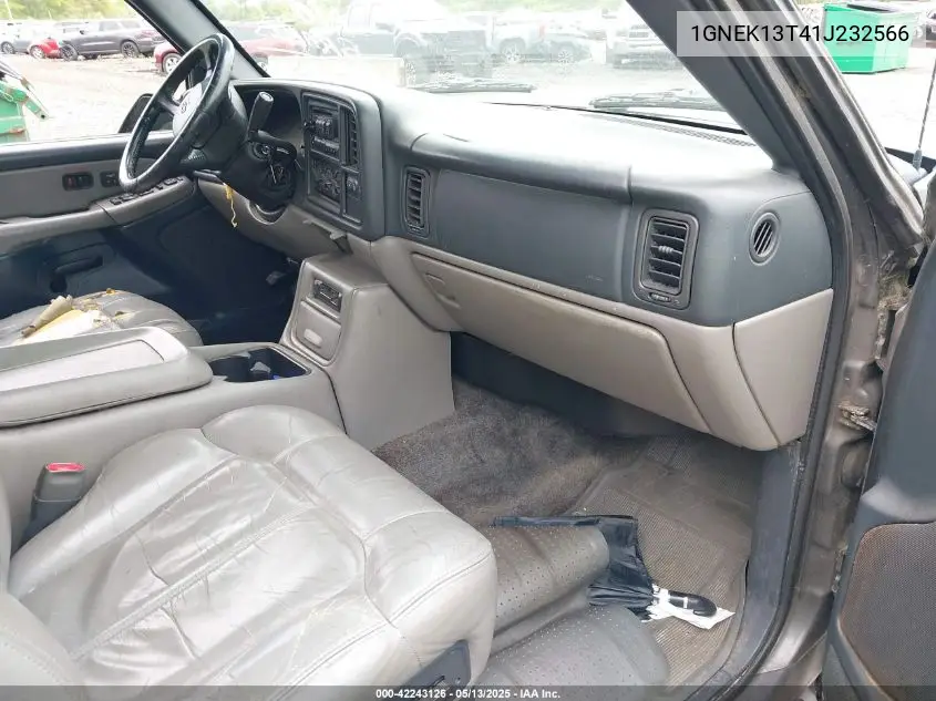 2001 Chevrolet Tahoe Lt VIN: 1GNEK13T41J232566 Lot: 42243126