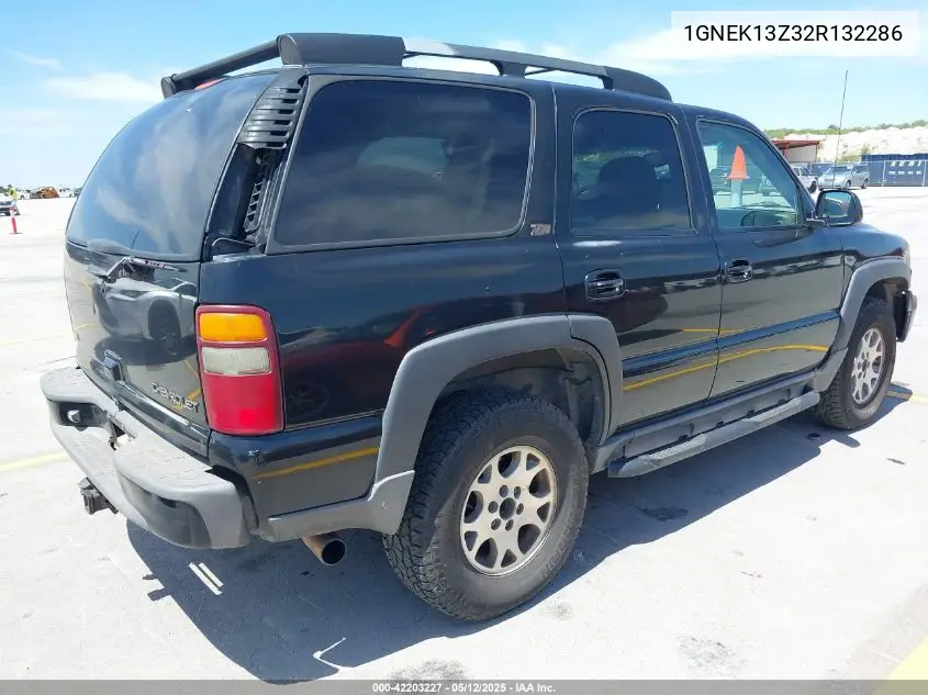 2002 Chevrolet Tahoe Z71 VIN: 1GNEK13Z32R132286 Lot: 42203227