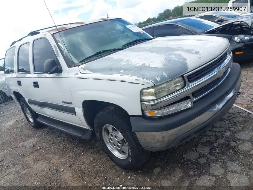 2002 Chevrolet Tahoe Ls VIN: 1GNEC13Z32J259907 Lot: 42247839