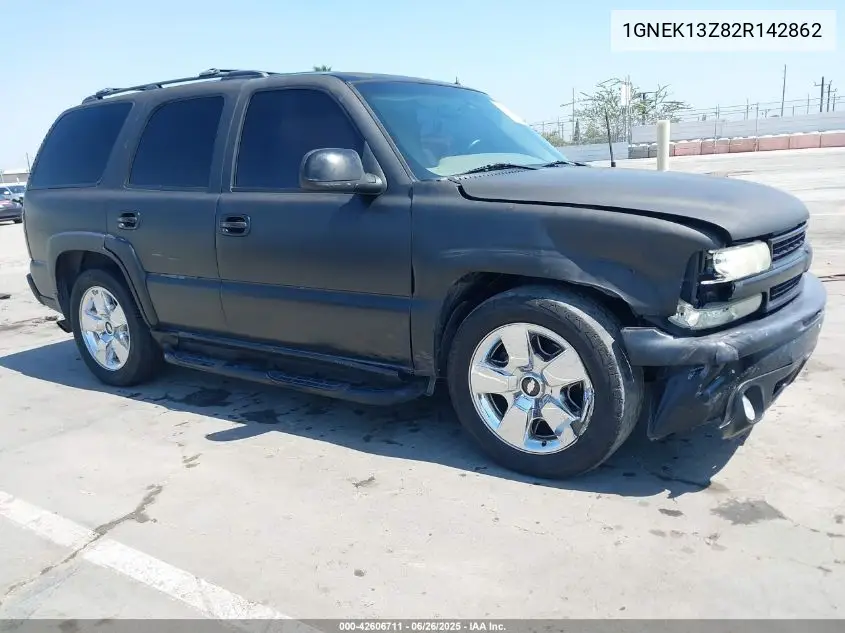 2002 Chevrolet Tahoe Z71 VIN: 1GNEK13Z82R142862 Lot: 42606711