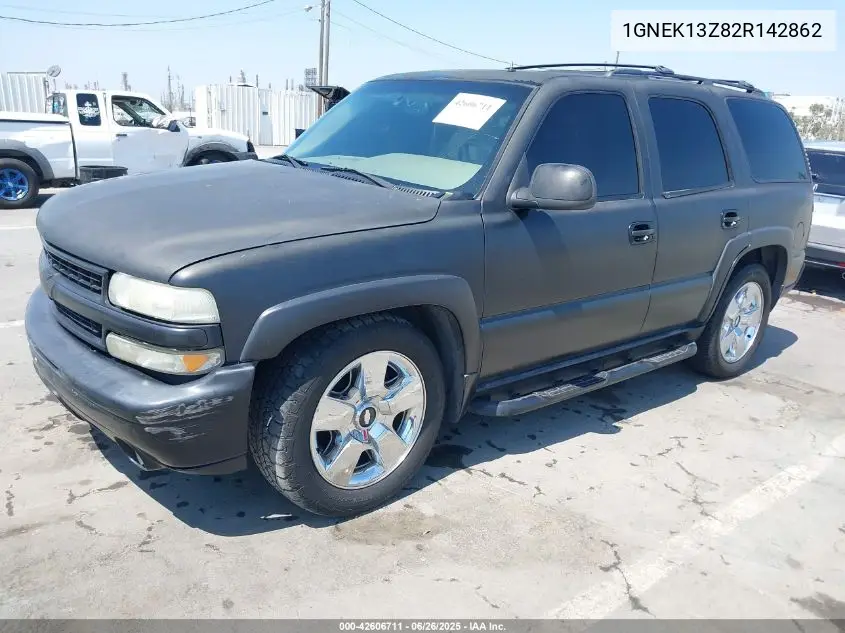 2002 Chevrolet Tahoe Z71 VIN: 1GNEK13Z82R142862 Lot: 42606711