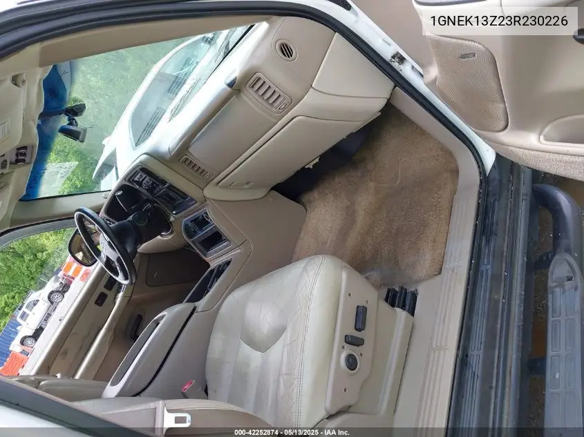 2003 Chevrolet Tahoe Z71 VIN: 1GNEK13Z23R230226 Lot: 42252874