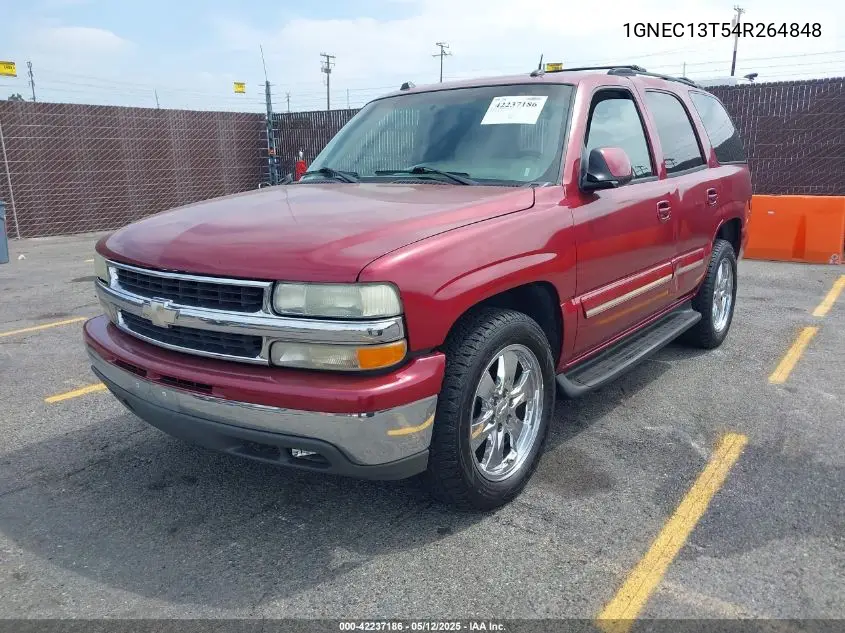 2004 Chevrolet Tahoe Lt VIN: 1GNEC13T54R264848 Lot: 42237186