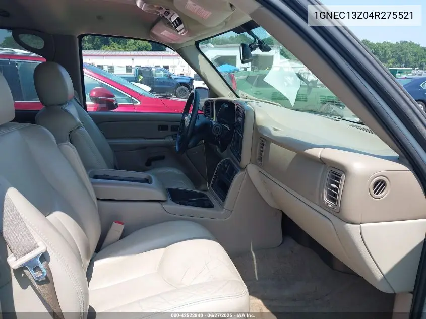 2004 Chevrolet Tahoe Lt VIN: 1GNEC13Z04R275521 Lot: 42522940