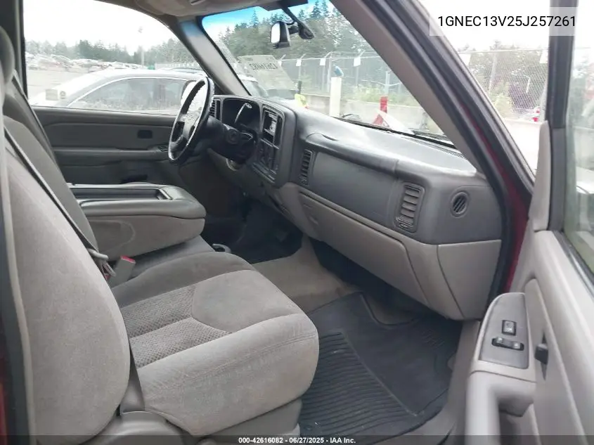 2005 Chevrolet Tahoe Ls VIN: 1GNEC13V25J257261 Lot: 42616082