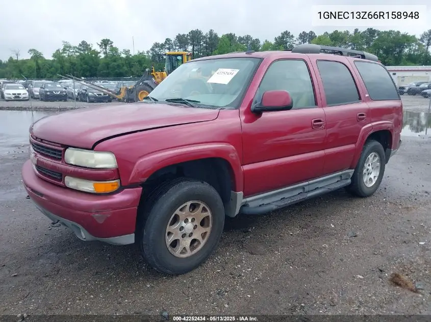 2006 Chevrolet Tahoe C1500 VIN: 1GNEC13Z66R158948 Lot: 42252434