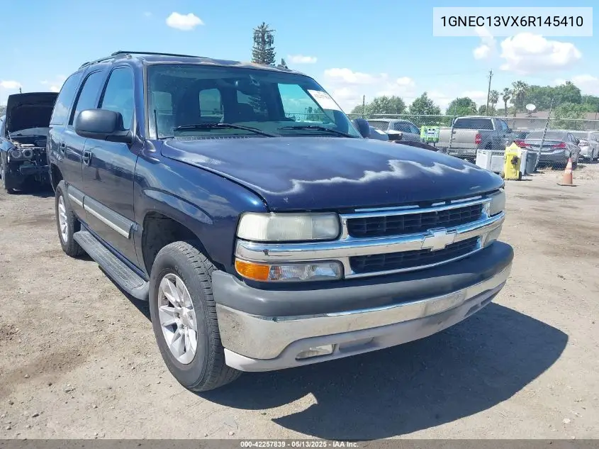 2006 Chevrolet Tahoe Ls VIN: 1GNEC13VX6R145410 Lot: 42257839