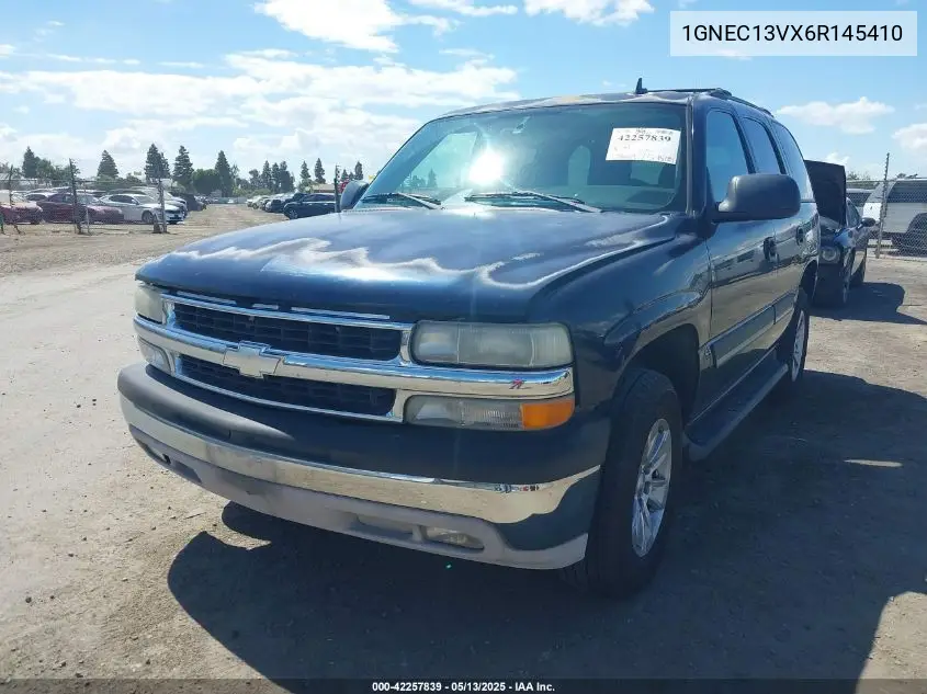 2006 Chevrolet Tahoe Ls VIN: 1GNEC13VX6R145410 Lot: 42257839