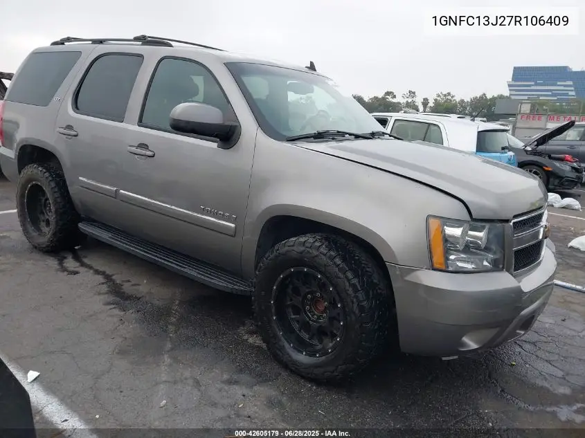 2007 Chevrolet Tahoe Ltz VIN: 1GNFC13J27R106409 Lot: 42605179