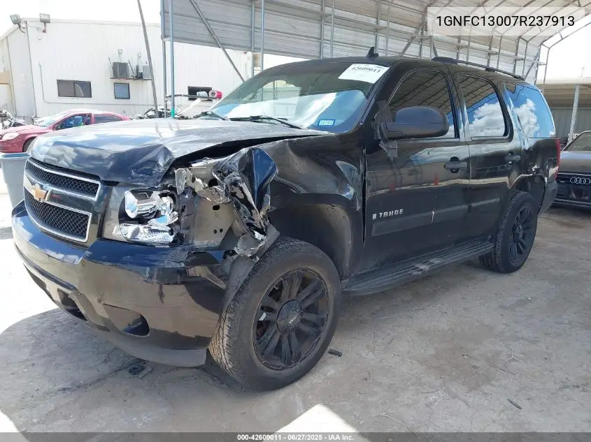 2007 Chevrolet Tahoe Ls VIN: 1GNFC13007R237913 Lot: 42609011