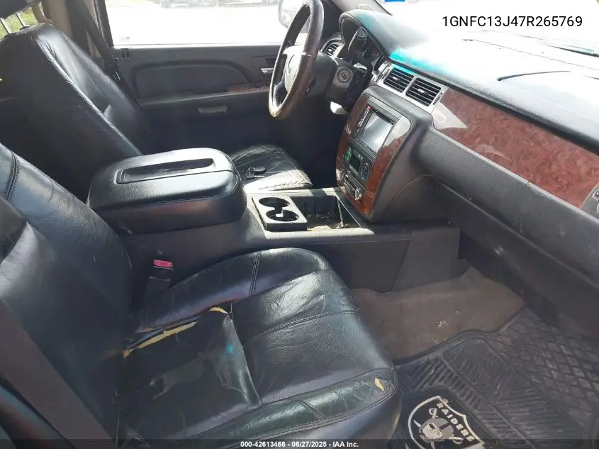 2007 Chevrolet Tahoe Lt VIN: 1GNFC13J47R265769 Lot: 42613466