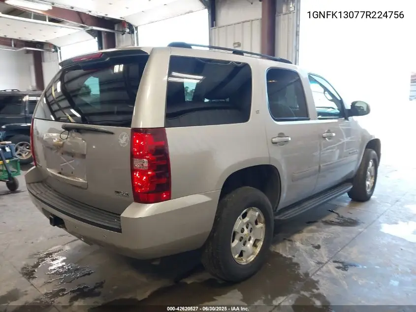 2007 Chevrolet Tahoe Lt VIN: 1GNFK13077R224756 Lot: 42620527