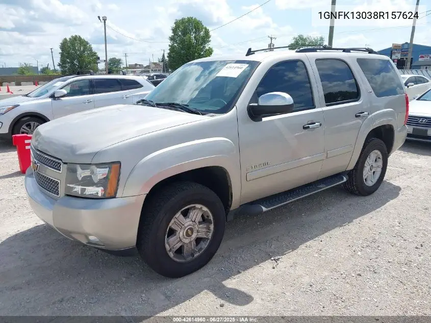 2008 Chevrolet Tahoe Lt VIN: 1GNFK13038R157624 Lot: 42614960