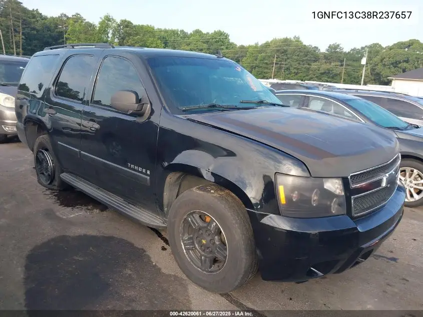2008 Chevrolet Tahoe Ls VIN: 1GNFC13C38R237657 Lot: 42620061