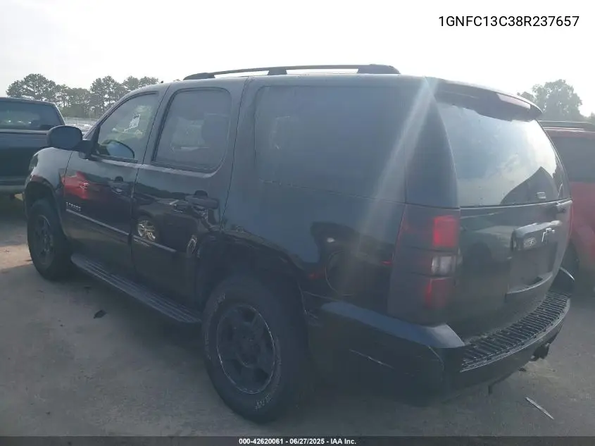 2008 Chevrolet Tahoe Ls VIN: 1GNFC13C38R237657 Lot: 42620061