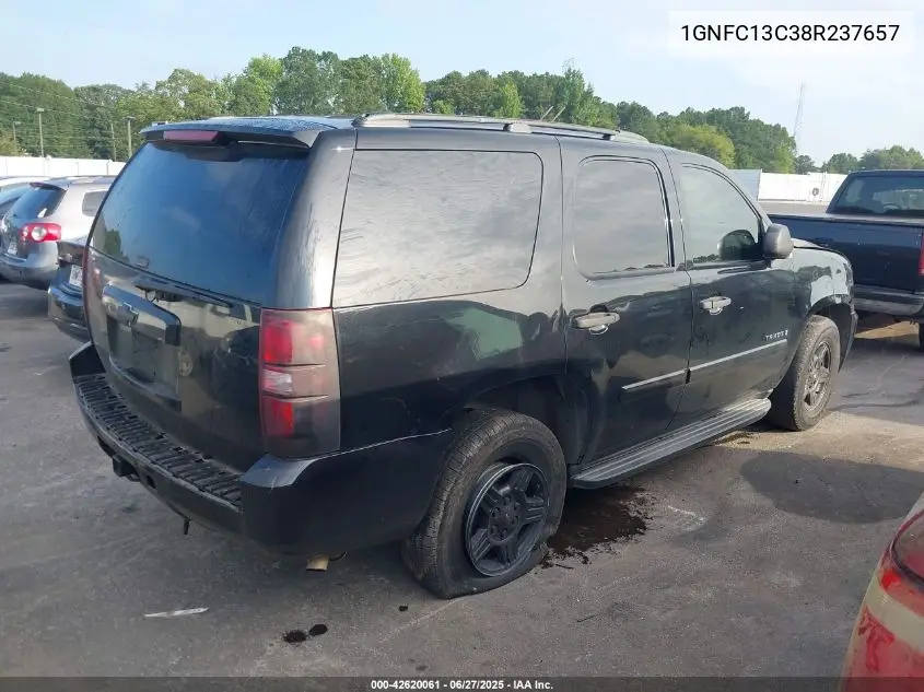 2008 Chevrolet Tahoe Ls VIN: 1GNFC13C38R237657 Lot: 42620061