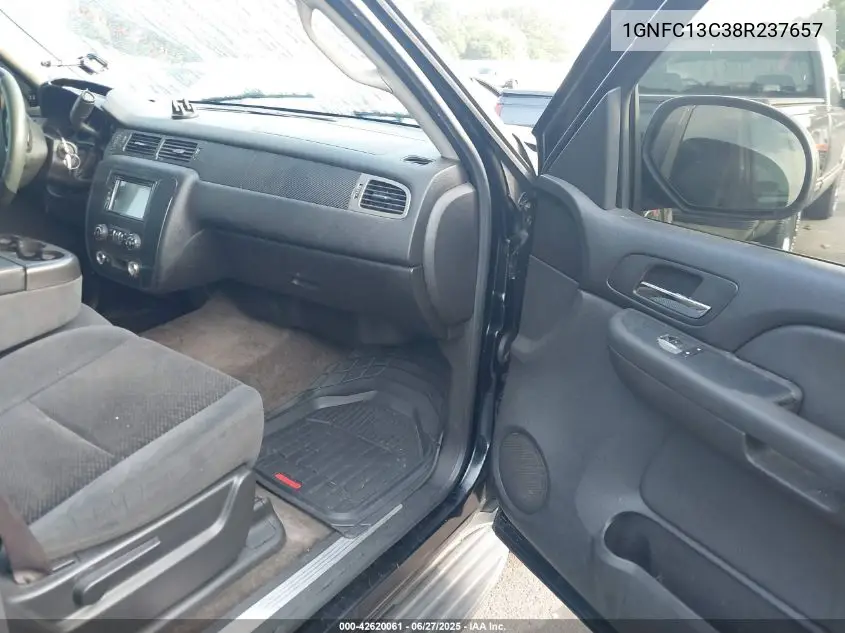 2008 Chevrolet Tahoe Ls VIN: 1GNFC13C38R237657 Lot: 42620061