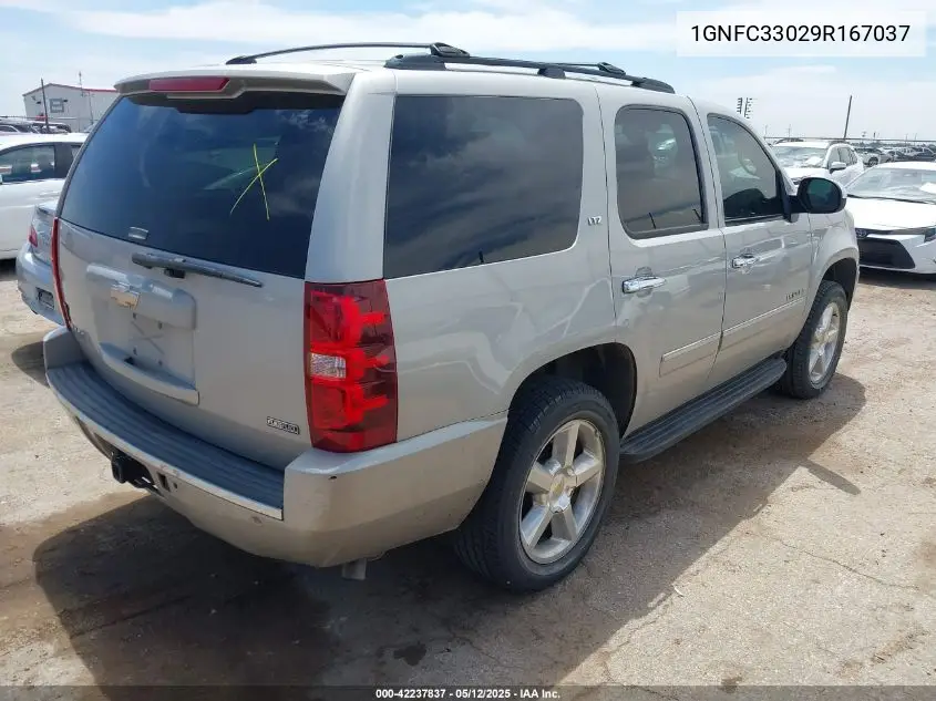 2009 Chevrolet Tahoe Ltz VIN: 1GNFC33029R167037 Lot: 42237837