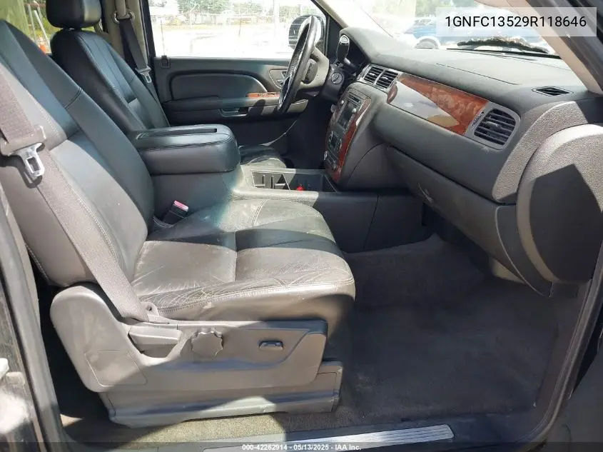 2009 Chevrolet Tahoe Hybrid VIN: 1GNFC13529R118646 Lot: 42262914