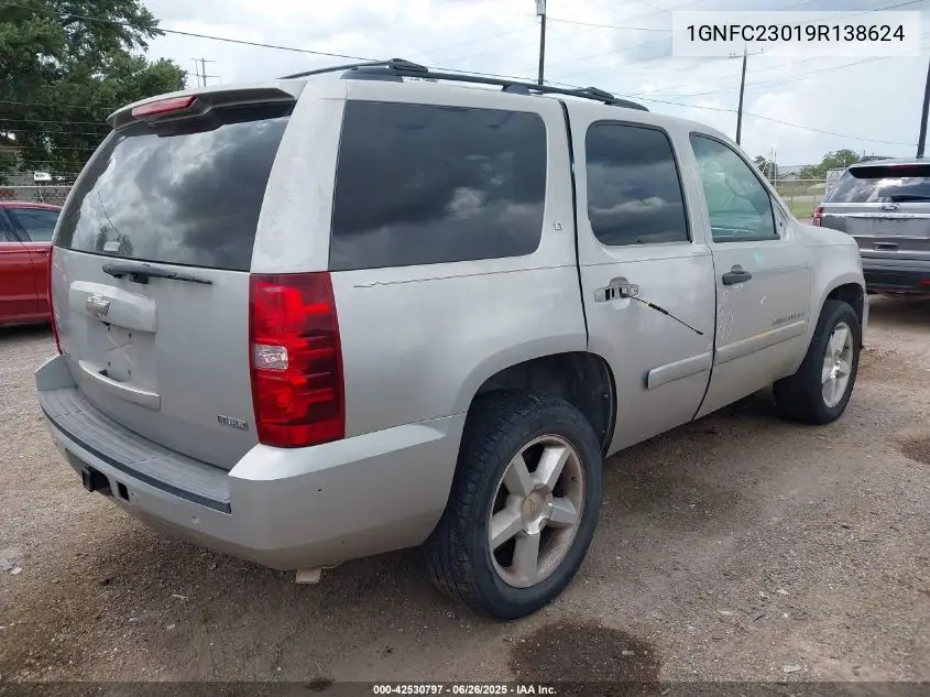 2009 Chevrolet Tahoe Lt1 VIN: 1GNFC23019R138624 Lot: 42530797